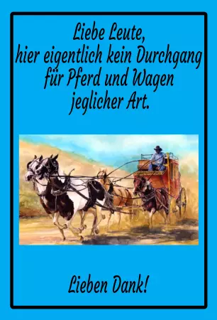 Warnschild Warnung - Zutritt verboten Kein Durchgang Bild